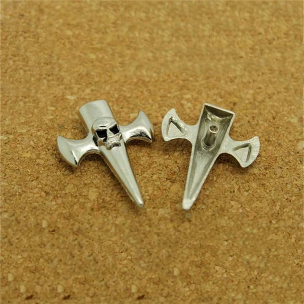 D3025 Skull Alloy Rivets 30x25mm 100pcs/bag