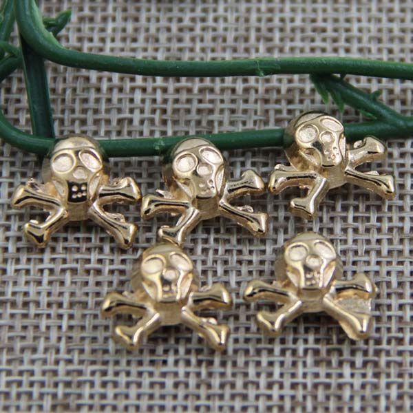 G023 Skull Rivet 15mm 100pcs/bag