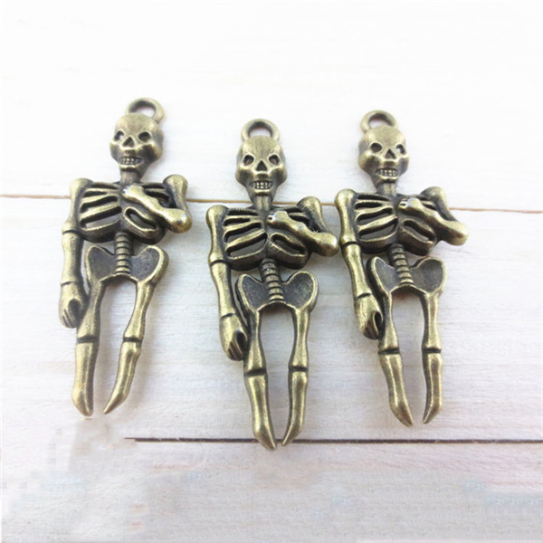 J1042 Skull Alloy Rivets 10x42mm 100pcs/bag