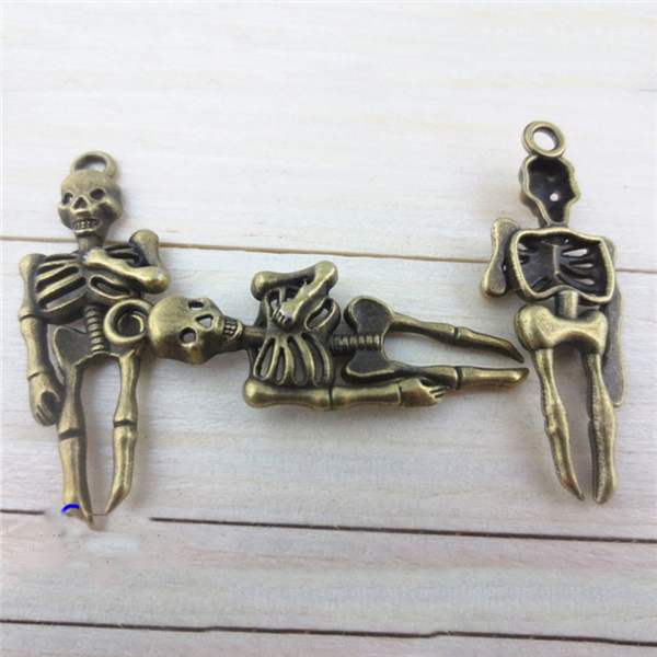 J1042 Skull Alloy Rivets 10x42mm 100pcs/bag