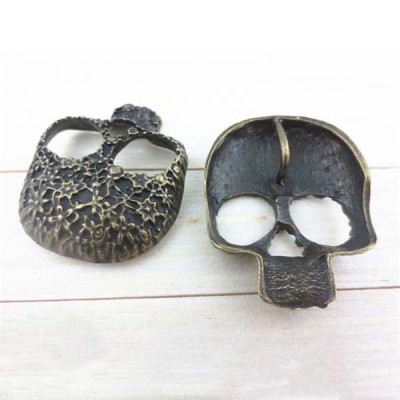 J3340 Skull Alloy Rivets 33x40mm 100pcs/bag