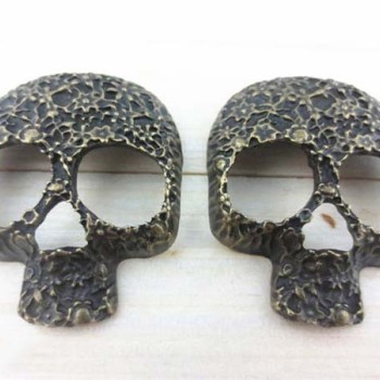 J3340 Skull Alloy Rivets 33x40mm 100pcs/bag