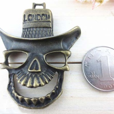 J5060 Skull Alloy Rivets 50x60mm 100pcs/bag