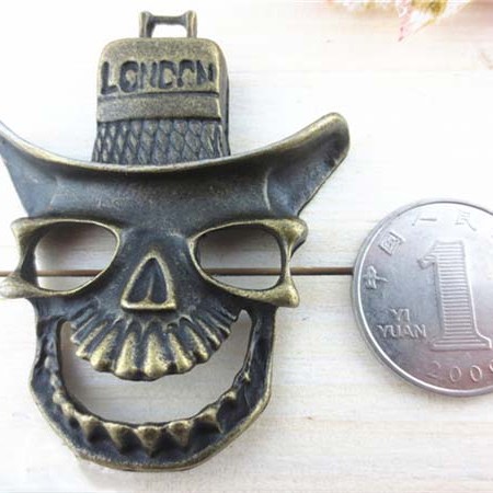 J5060 Skull Alloy Rivets 50x60mm 100pcs/bag