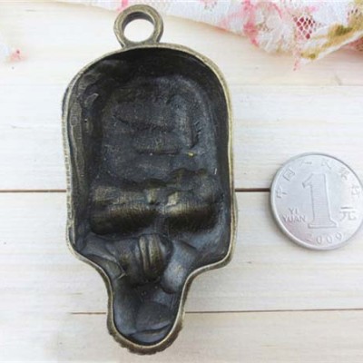 J7836 Skull Alloy Rivets 78x36mm 100pcs/bag