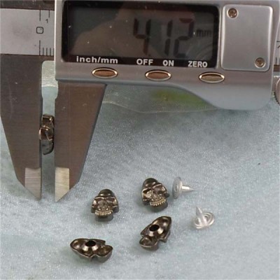 K067 Skull Head Rivets 11.8x8mm 100pcs/bag