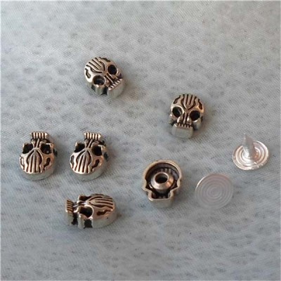 K068 Skull Head Rivets 18x11mm 100pcs/bag