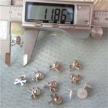 K070 Skull Head Rivets 10x12mm 100pcs/bag