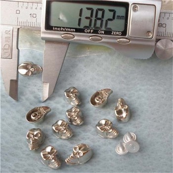 K075 Skull Head Rivets 9x14mm 100pcs/bag