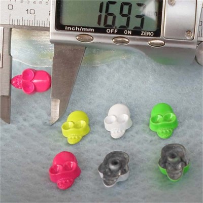 K079 Skull Head Rivets 17x17mm 100pcs/bag