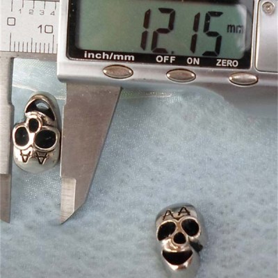 K082 Skull Head Rivets 20x12mm 100pcs/bag