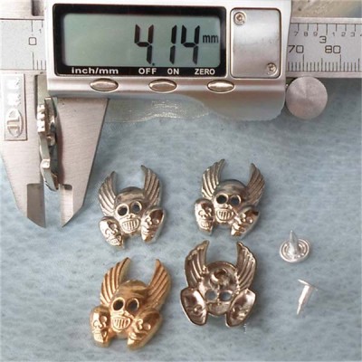 K083 Skull Head Rivets 24x18mm 100pcs/bag