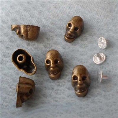 K085 Skull Head Rivets 15x9mm 100pcs/bag
