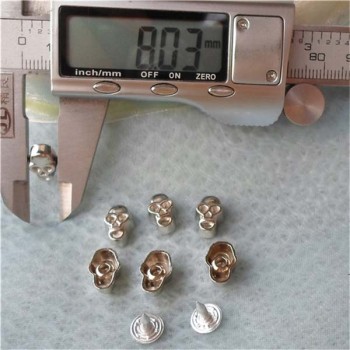 K153 Skull Head Rivets 12x8mm 100pcs/bag