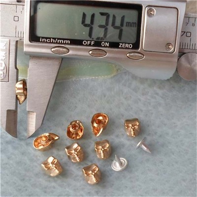 K7107 Skull Head Rivets 7x10.7mm 100pcs/bag