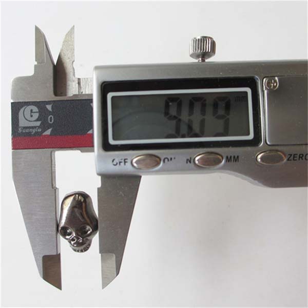 X007 Skull Head Rivets 9x14mm 100pcs/bag