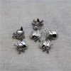 D009 Diy Skull Studs 13x12mm 100pcs/bag