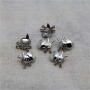 D009 Diy Skull Studs 13x12mm 100pcs/bag