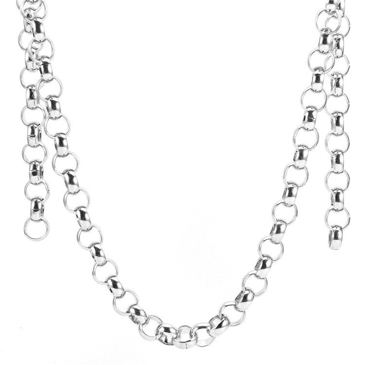 SC002 Stainless Steel Basic Link Chain Necklace Men Women  10 Meters per Bag