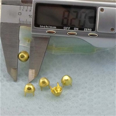 A0845 Bucket Brass Studs 8x4.5mm 1000pcs/bag