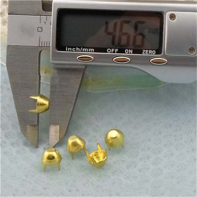 A0845 Bucket Brass Studs 8x4.5mm 1000pcs/bag