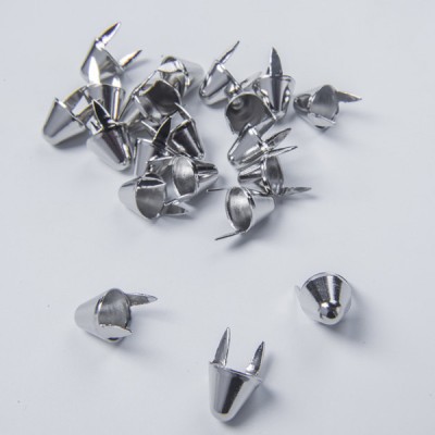 A054 UK77 Cone Studs(iron/brass) 12.7x10.8mm 100pcs/bag