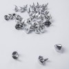 B106-Standard UK77 Cone Iron Studs 12x6.5mm 100pcs/bag