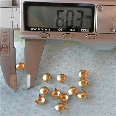A058 Metal Dome Studs(iron/brass) 6mm 1000pcs/bag