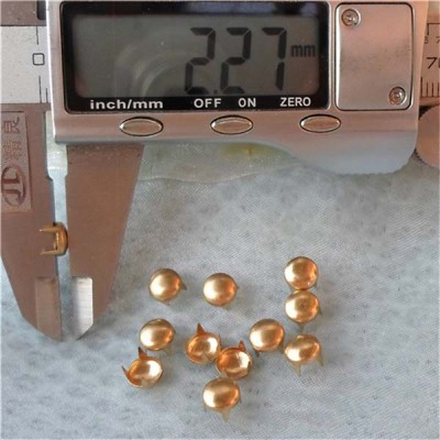 A058 Metal Dome Studs(iron/brass) 6mm 1000pcs/bag