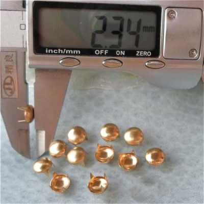AR0702 Dome Studs(iron/brass) 7mm 1000pcs/bag