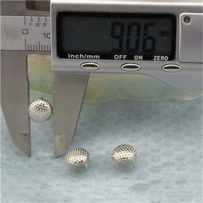 AR0903 Dome Pineapple Studs(iron/brass) 9mm 1000pcs/bag