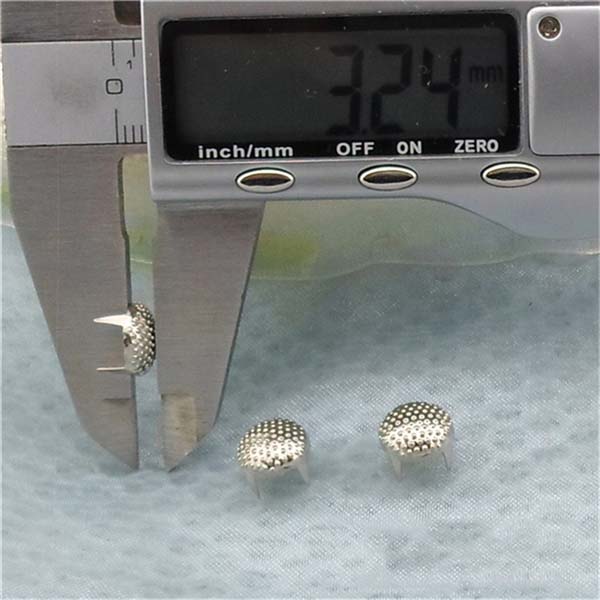 AR0903 Dome Pineapple Studs(iron/brass) 9mm 1000pcs/bag