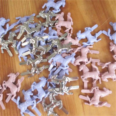 XL1919 Horse Alloy Studs 19x19mm 100pcs/bag