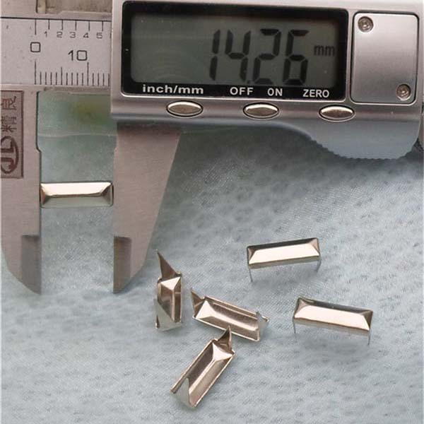 ZDCT-5314 Rectangle Studs(iron/brass) 14x5mm 1000pcs/bag