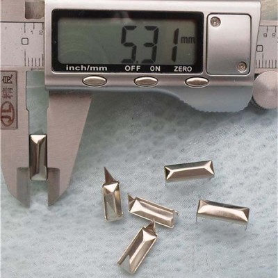 ZDCT-5314 Rectangle Studs(iron/brass) 14x5mm 1000pcs/bag