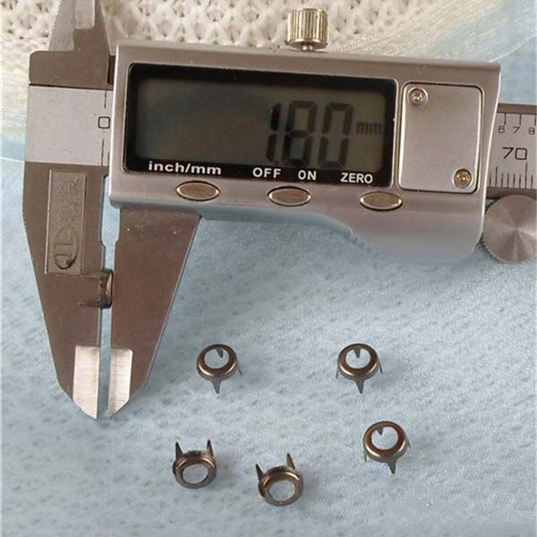 ZZKX-0007 Hollow Studs(iron/brass) 7x2mm 1000pcs/bag