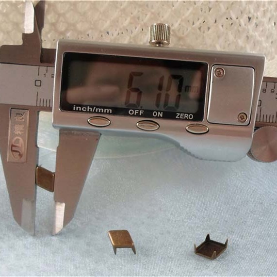 ZZLX-0002 Rhombus Studs(iron/brass) 6x1.5mm 1000pcs/bag