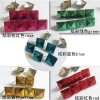 XL1203 Metal Pyramid Studs Two Claws (Dazzle color) 12mm 100pcs/bag
