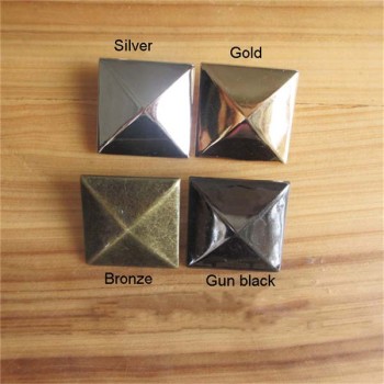 XL3535 Silver Pyramid Studs(iron/brass) 35mm 100pcs/bag