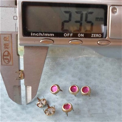 A071 Acrylic Studs(iron/brass) 5.5xmm 1000pcs/bag