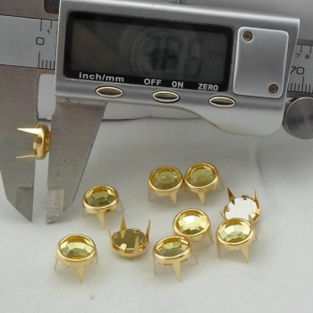 A075 Rhinestone Studs For Clothing 10x4mm  1000pcs/bag