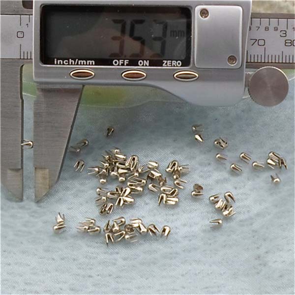 A055 Round Studs(iron/brass) 2.5mm 1000pcs/bag
