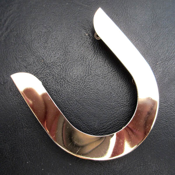 XL114 DIY sandals Accessories/Toe decorative sheet/Adjustable sandals decorated/Metallic iron sheet metal sequins 58x59mm MOQ 10pcs