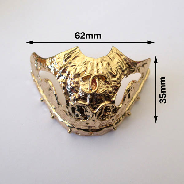 XL115 Retro anti-wolf Toe cap iron/DIY Shoes Accessories/Toe cap decoration/Wrapped with iron nails used directly 35x62mm MOQ 10pcs