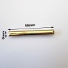 XL126 DIY jewelry accessories elongated strip rivet/Light gold stick/Metal buckles clip 6x59mm MOQ 10pcs