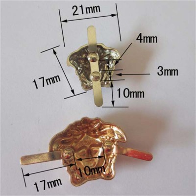 XL2117 Angel alloy studs 21x17mm 100pcs/bag