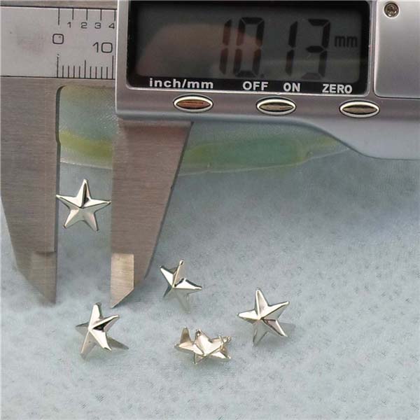 A041Two-Claws Pentagram Two Claws Studs(iron/brass) 10mm 1000pcs/bag