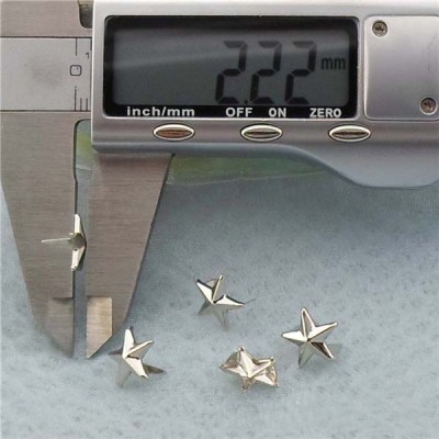 A041Two-Claws Pentagram Two Claws Studs(iron/brass) 10mm 1000pcs/bag