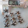 A044 Iron Pentagram Studs(iron/brass) 20mm 1000pcs/bag