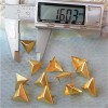 A020 Triangle Studs For Clothing(iron/brass) 16mm 1000pcs/bag